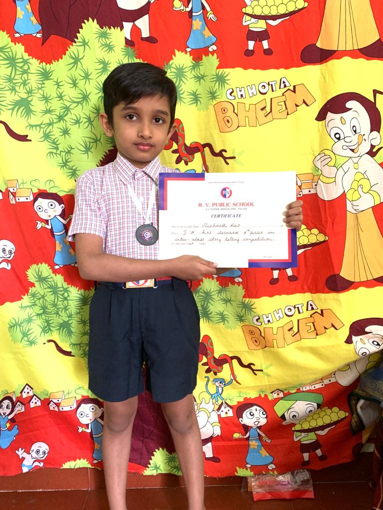 Nishanth-Rao-Class-2-A-4th-prize